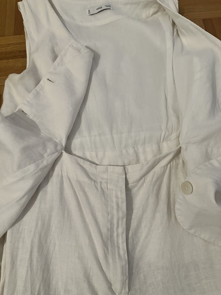 Mango Tute: Jumpsuit Leine weiss Mango Gr. XL – Usato da Zürich venduto da alex124 3