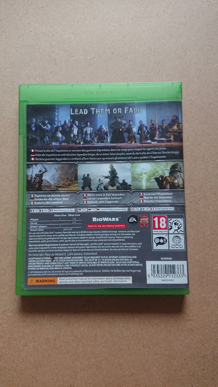 Spiele: Dragon Age Inquisition Xbox One  – Gebraucht aus Chur von FreakofRarity 1