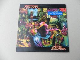LP US Latin Blues Rock Reggae Band Santana 1985 Beyond  ..