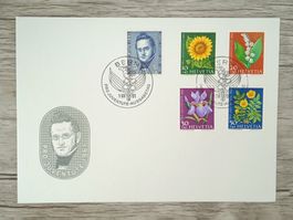 TR72 Enveloppe + Timbre Suisse 1961