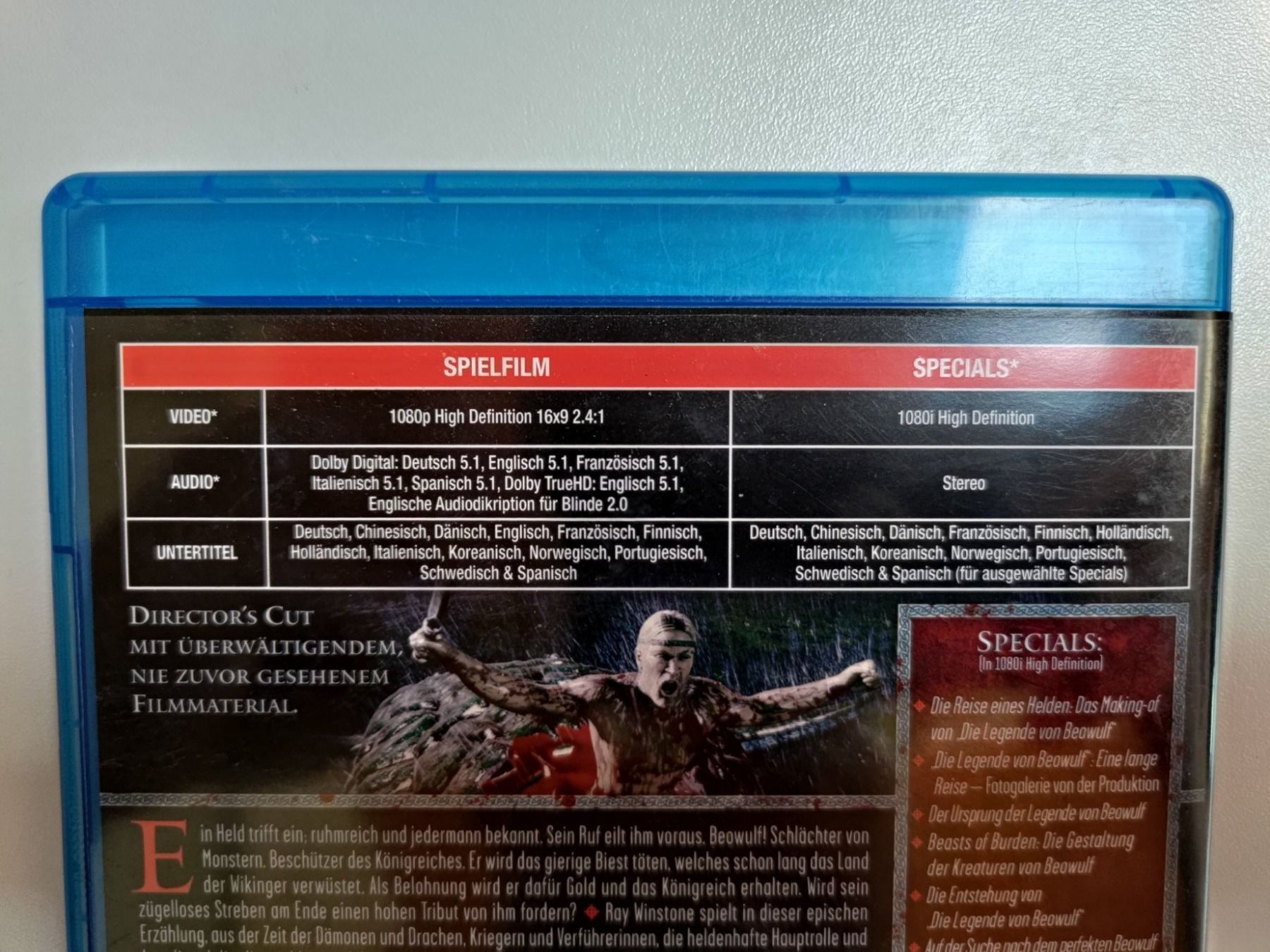 Tutti i DVDs: Die Legende von Beowulf – Usato da Liestal venduto da Kratzilla 3