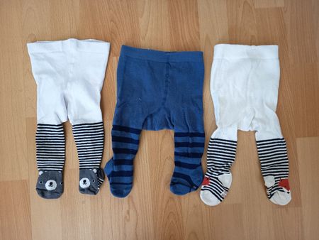 3 Strumpfhosen Gr. 50/56 NEUWERTIG