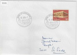 Brief Werbestempel 2882 St-Ursanne