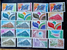 FRANCE,  Conseil de l'Europe/UNESCO ** ~1976-81
