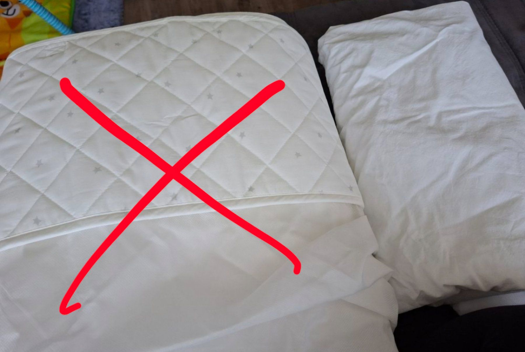 Ikea Bettwäsche: Bettvolant 140x70cm – Gebraucht aus Winterthur von Ausmisten2026 1
