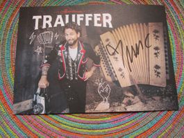 TRAUFFER MARC A. CH SÄNGER AUTOGRAMM ORIGINAL UNTERSCHRIFT