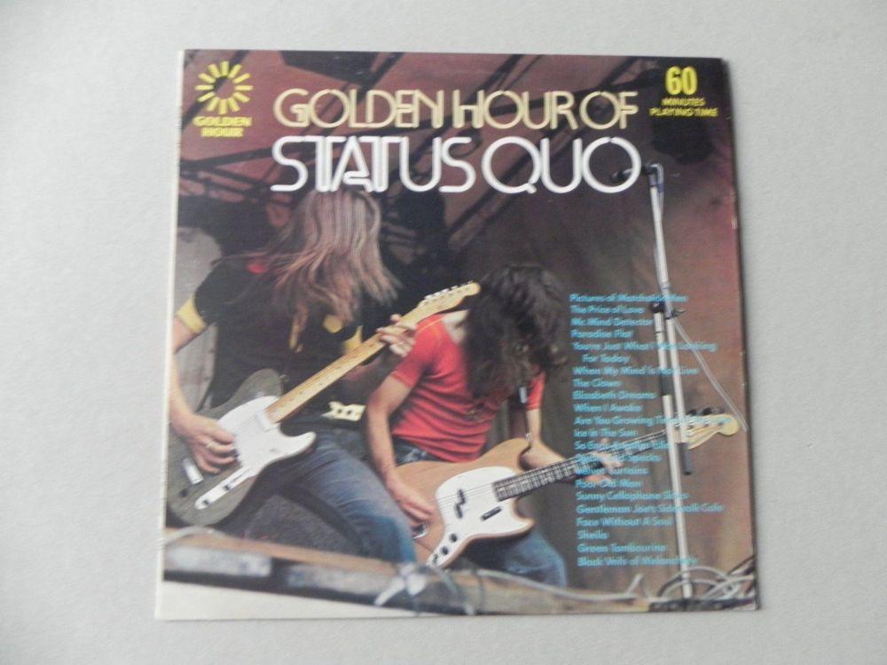 Lp Hardrock Status Quo 1969 Golden Hour Acheter Sur Ricardo