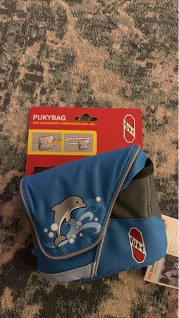 Puky Lenkertasche blau - Perfekt für kleine Velofahrer