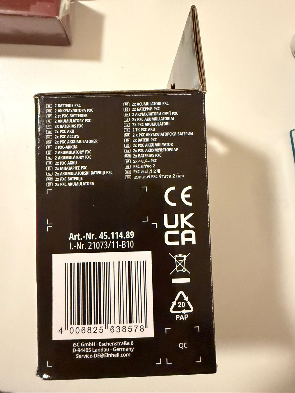 Einhell Akkus & Batterien: Einhell 2x PXC Batteries 4.0 Ah 18V New – Neu und originalverpackt aus wattwil von pel_qh26 3