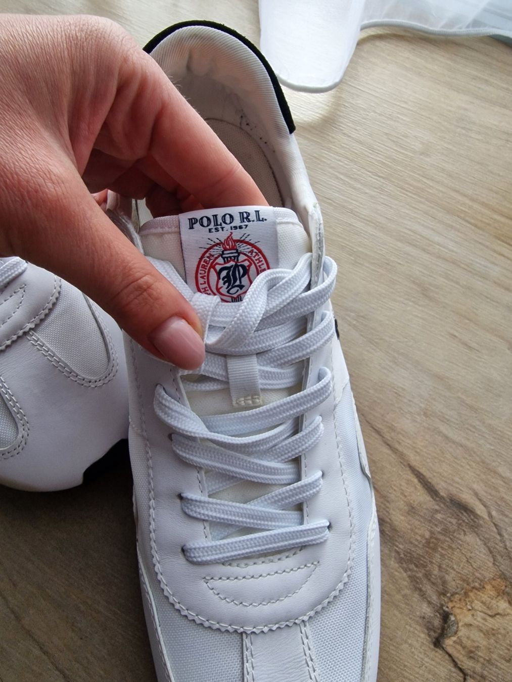 Ralph Lauren Scarpe da uomo: Polo Ralph Lauren Sneaker, Gr. 44, Weiss – Usato da Altishausen venduto da ter_58nj 3