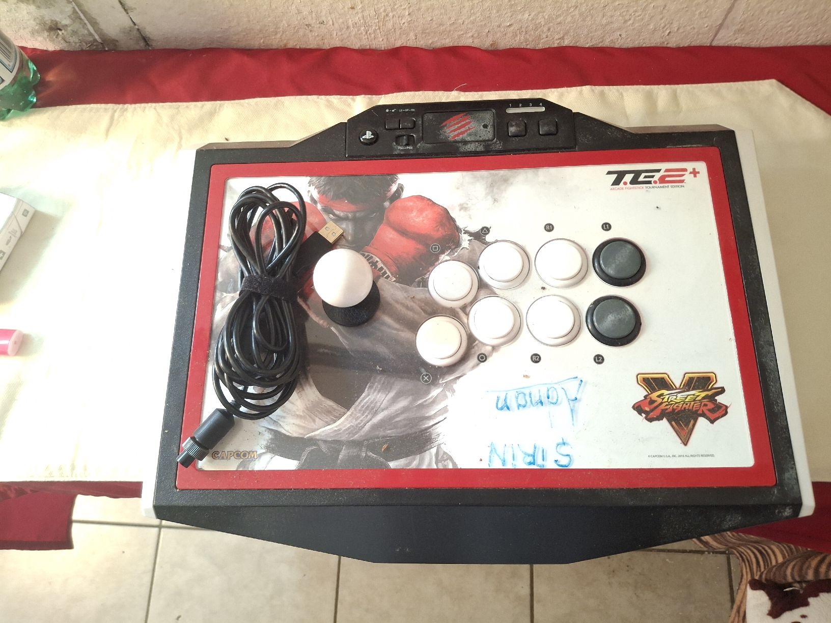 Sony Konsolen: Arcade Stick TE2+ PS4 / ps5 Street Fighter V  – Gebraucht aus Kloten von Zachii