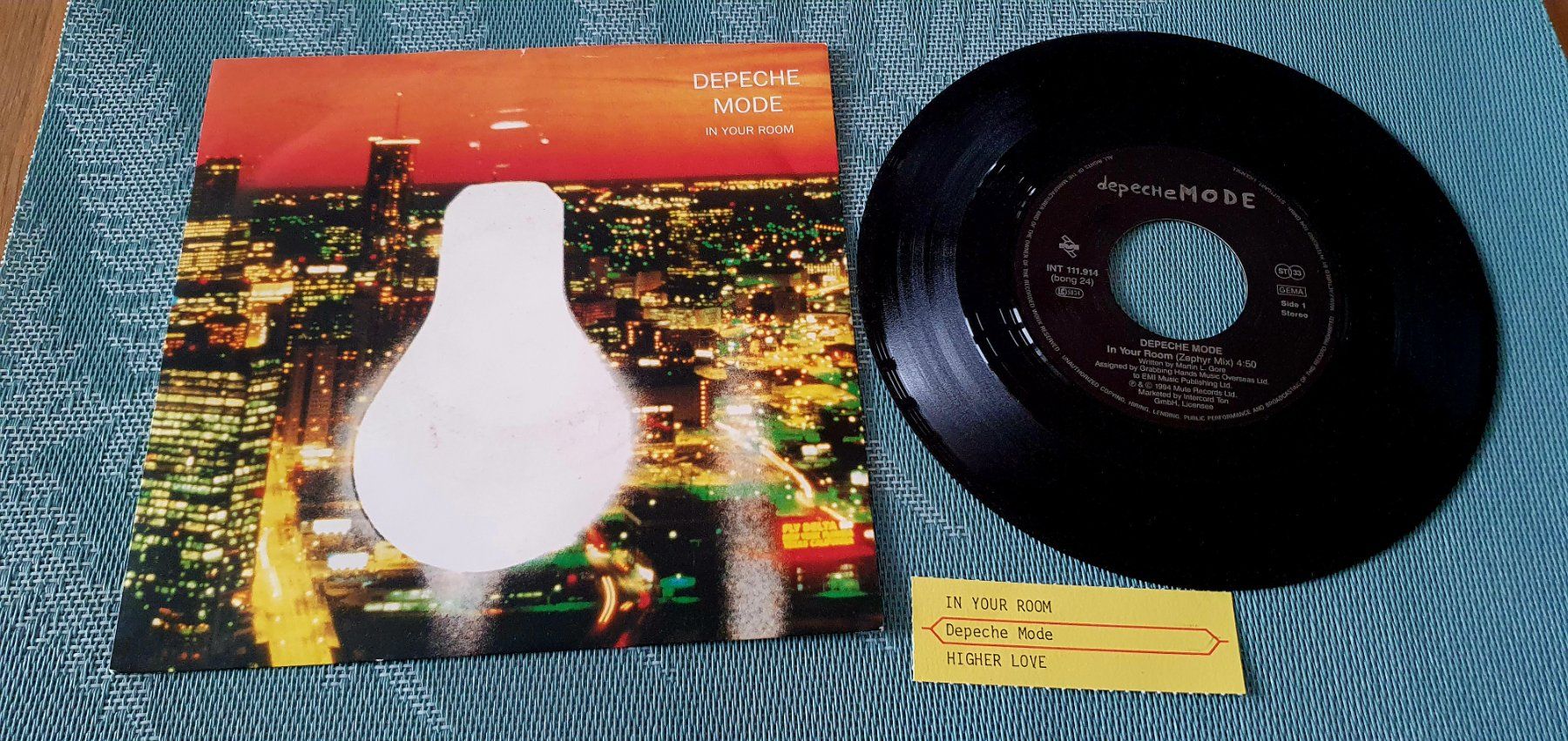 Dischi in vinile: DEPECHE MODE, In your Room, Si, TOP! – Usato da Kreuzlingen venduto da Cdschlumpf