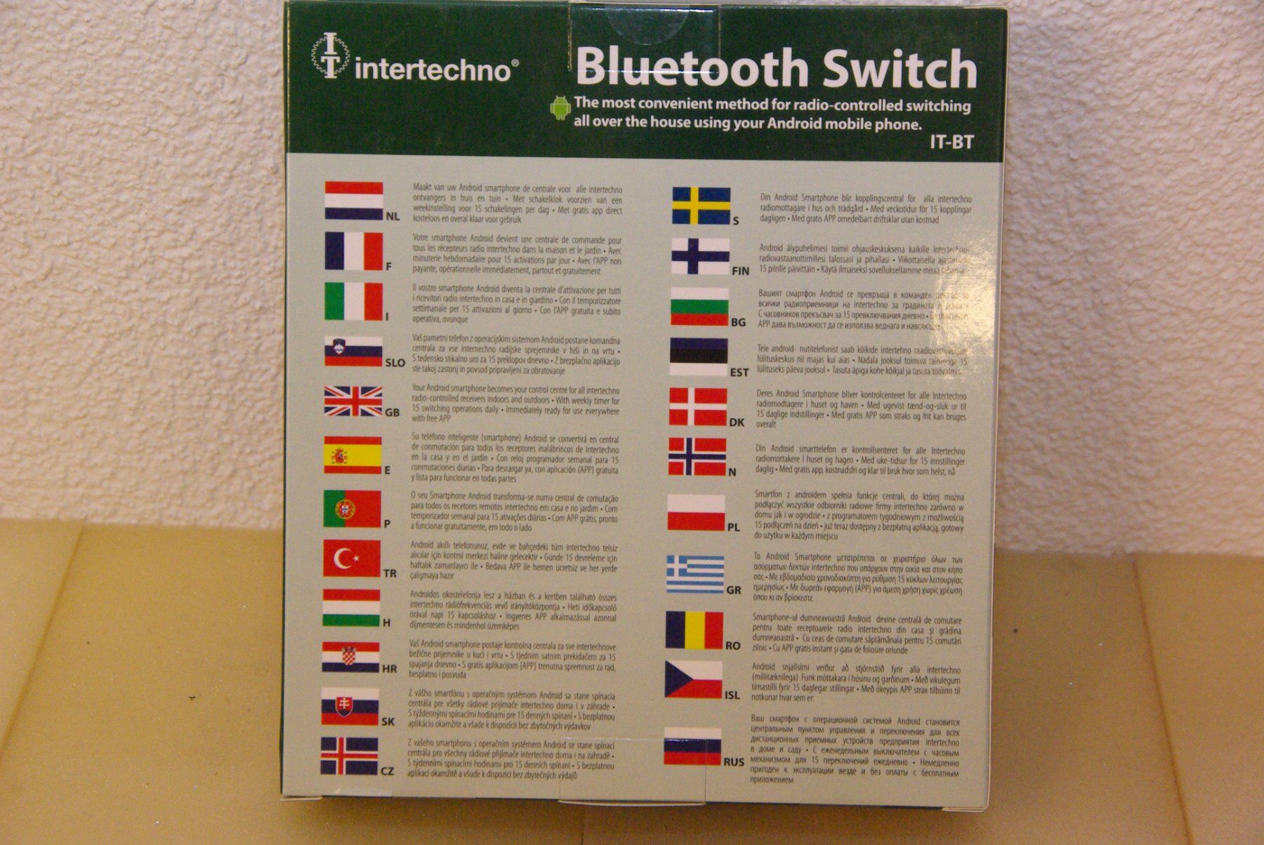Interruttori: intertechno Bluetooth Switch - Funkschaltung – Nuovo e nell'imballaggio originale da Herisau venduto da Cevianer1844 3