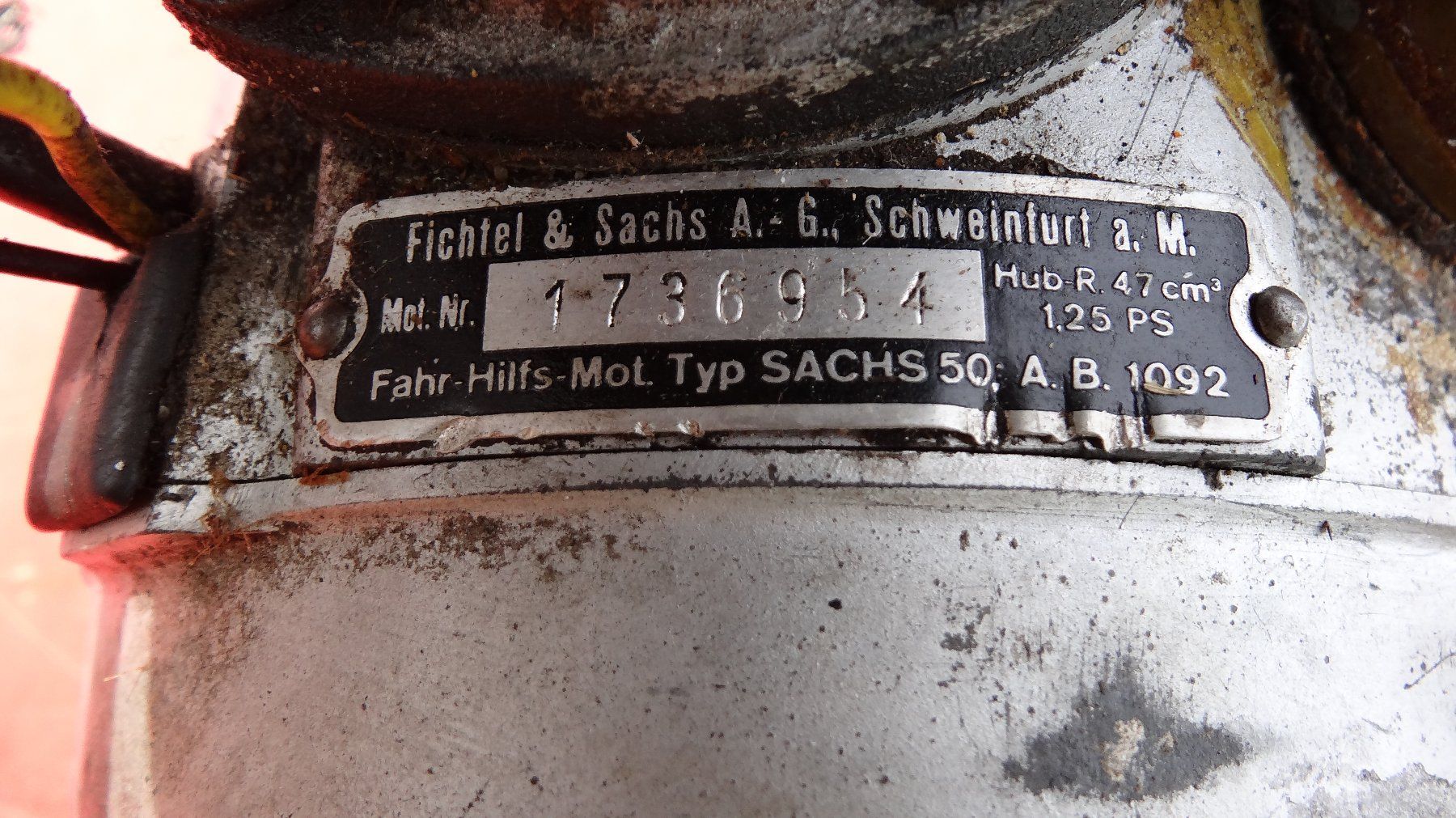 Sachs Mofa-Ersatzteile: Sachs 50/2 Motor – Gebraucht aus Biel/Bienne von sachs502 1