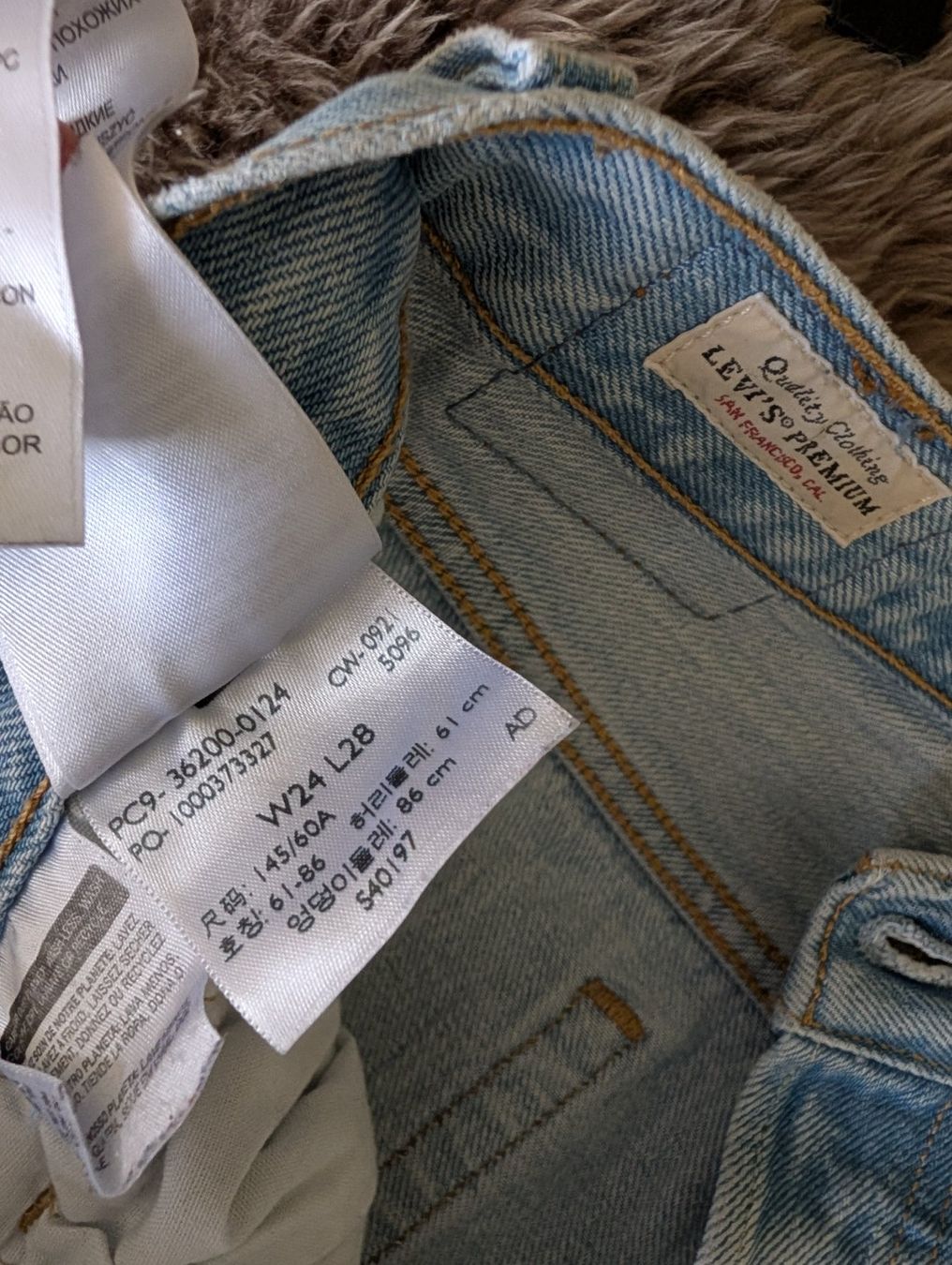 Levi's Jeans: Levis 501 W24 L28 – Usato da Appenzell venduto da Pontigui2007 5