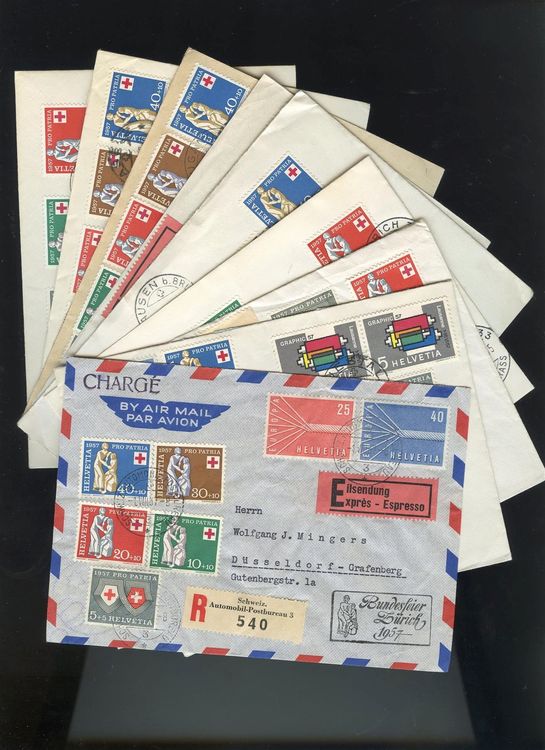 PRO PATRIA 1957, 9 KOMPLETTE SÄTZE Kaufen auf Ricardo