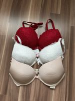 3 Hunkemöller Push-UP BH‘s 80A