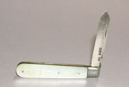 FRÜCHTEMESSER SHEFFIELD 1922 TASCHENMESSER SILBER 925