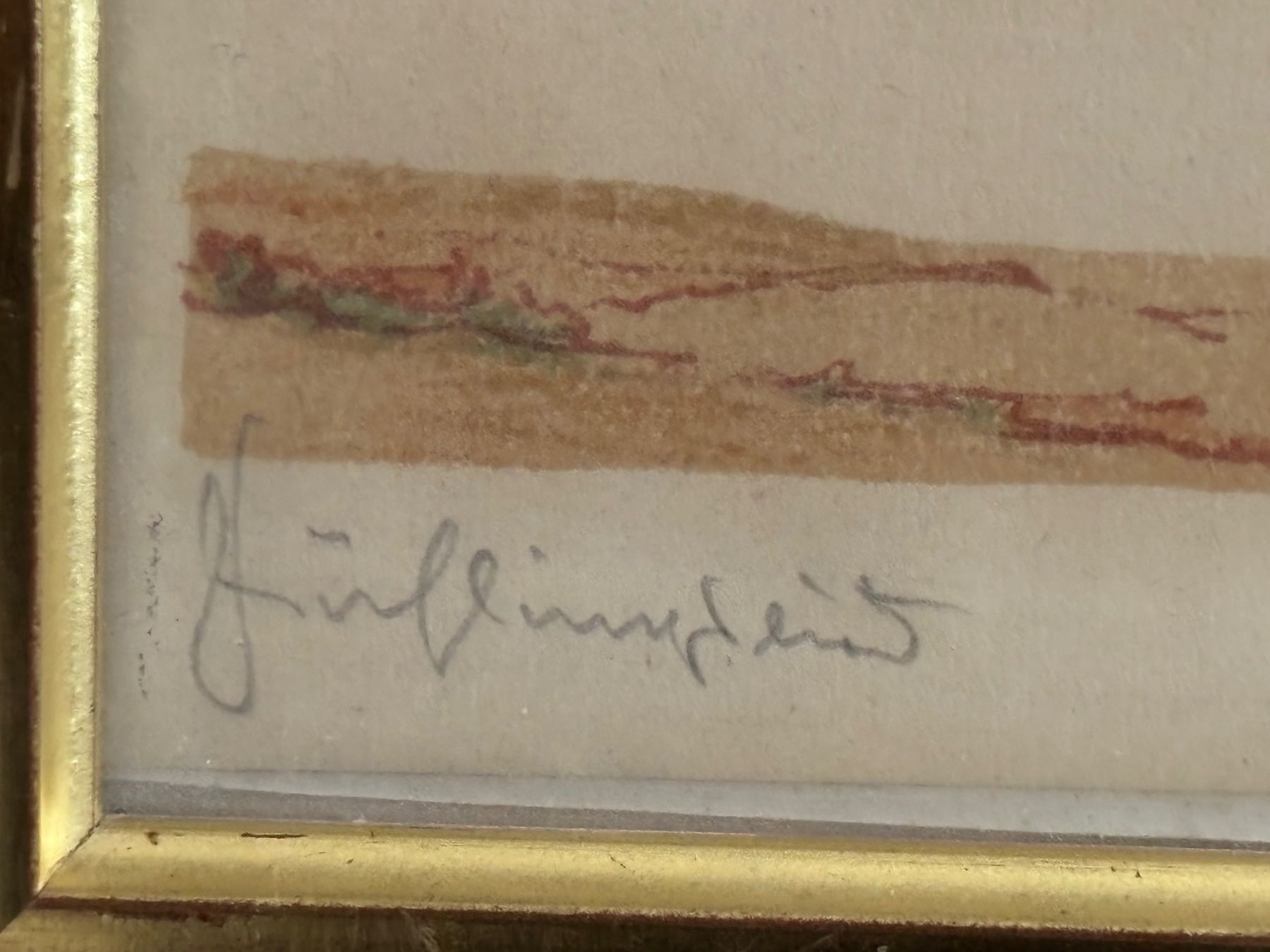 Dipinti: OTTOHANS BEIER handsign. Radierung "Frühlingswind" von 1920 – Usato da Rütihof venduto da til_68lp 3