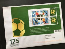 125 Jahre SFV 2020 + 4 Fussbal Markenl 2005 -2008 im Block