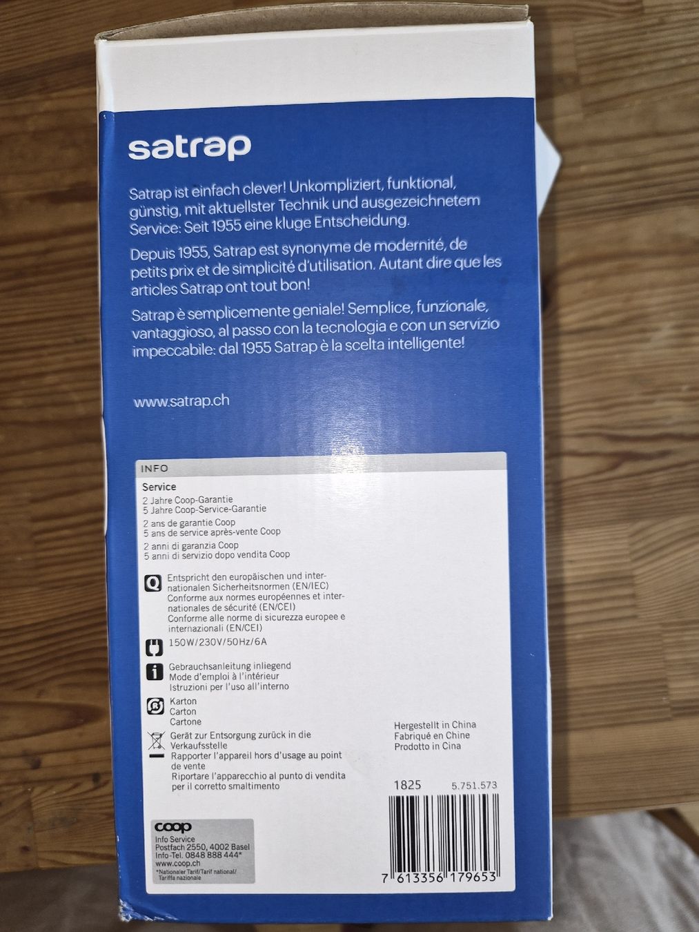 Coop Küchengeräte: Satrap Kaffeemühle – Gebraucht aus Fribourg von Trivelin 3