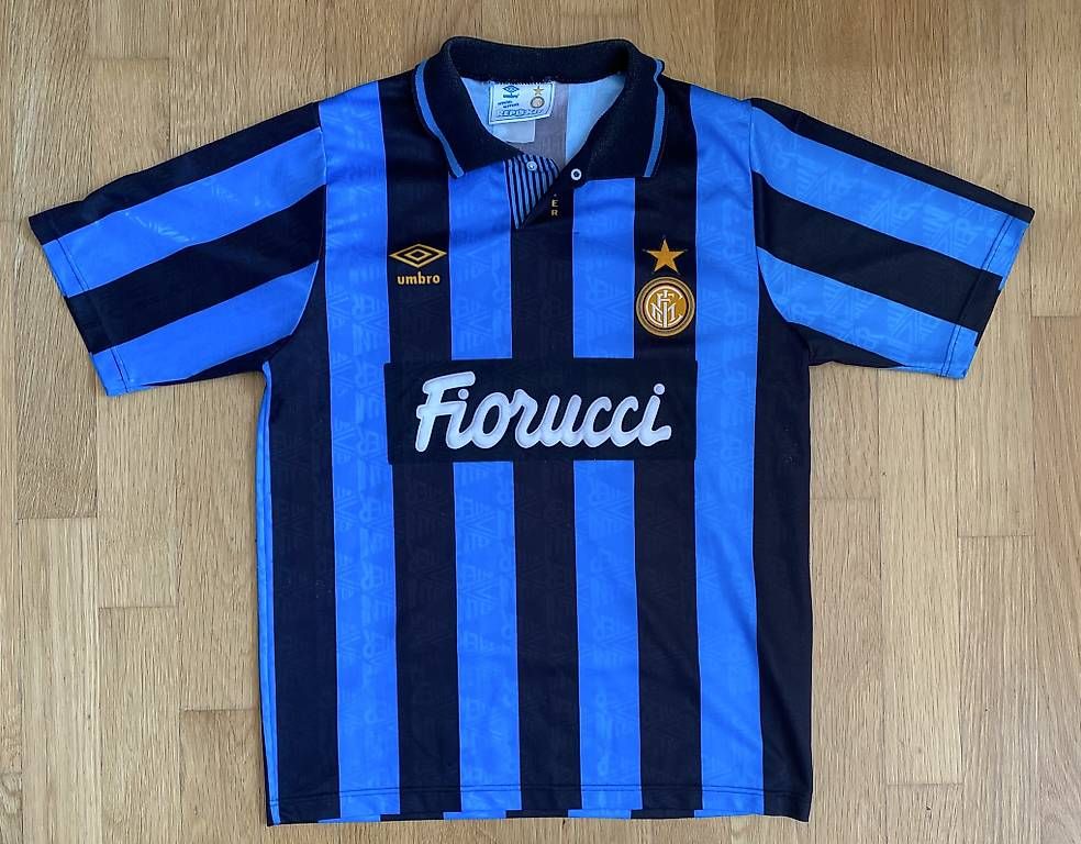 Leibchen & Hosen: Inter Mailand Heimtrikot Saison 1992-1994 – Gebraucht aus Davos Frauenkirch von jony86