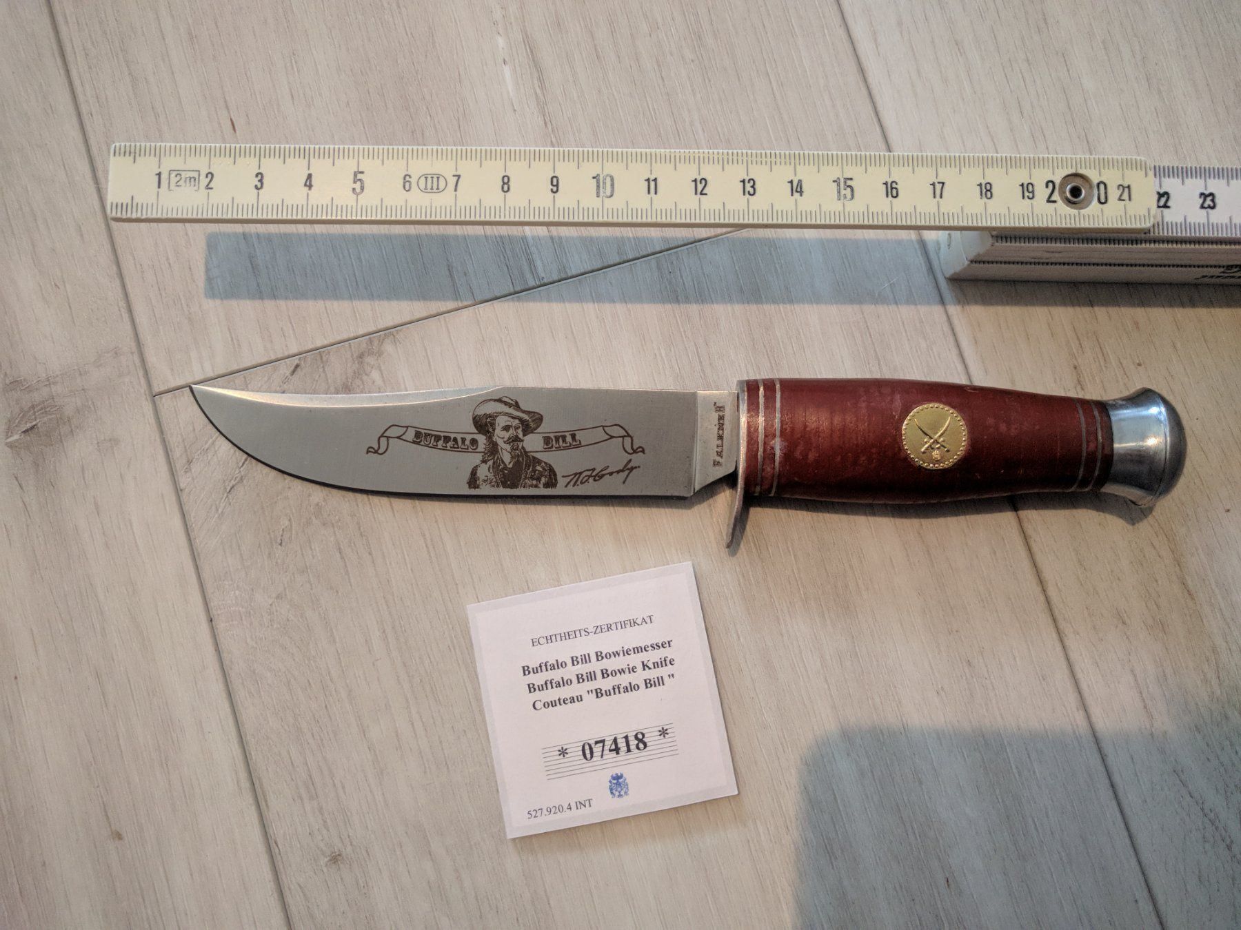 Accessori: Bowiemesser "Buffalo Bill"   23cm !! – Nuovo e nell'imballaggio originale da Schwarzenburg venduto da Unkreativ2 1