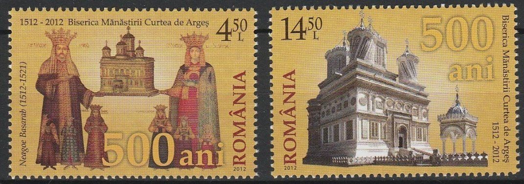 Tutti i francobolli: Rumänien 2012 Kirche, Religion postfrisch – Nuovo (secondo la descrizione) da Lausanne venduto da dsi_7l2q