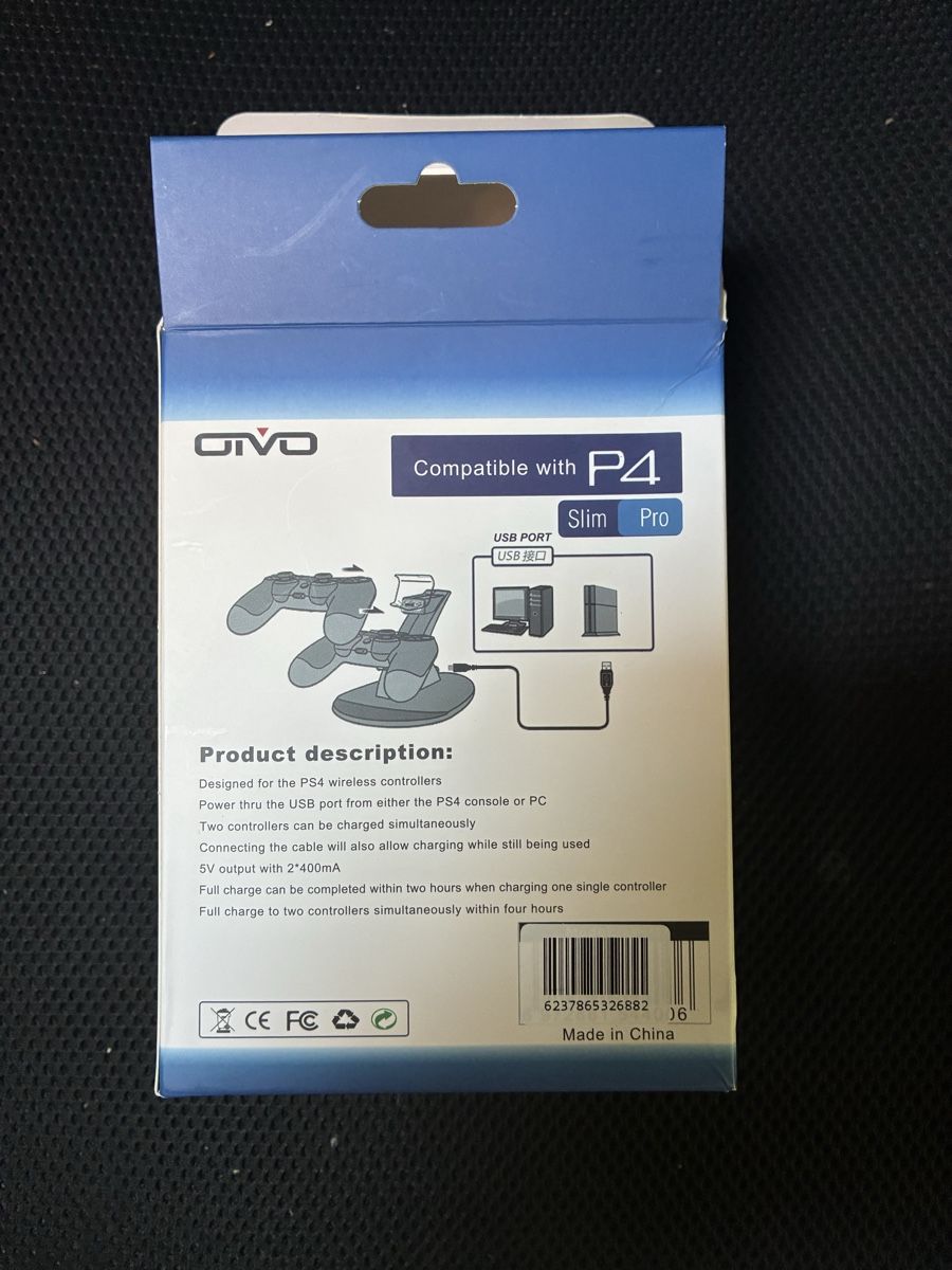 Adattatori & Cavi: Support charge manette PS4 – Nuovo e nell'imballaggio originale da Versoix venduto da ang_tq2z 1
