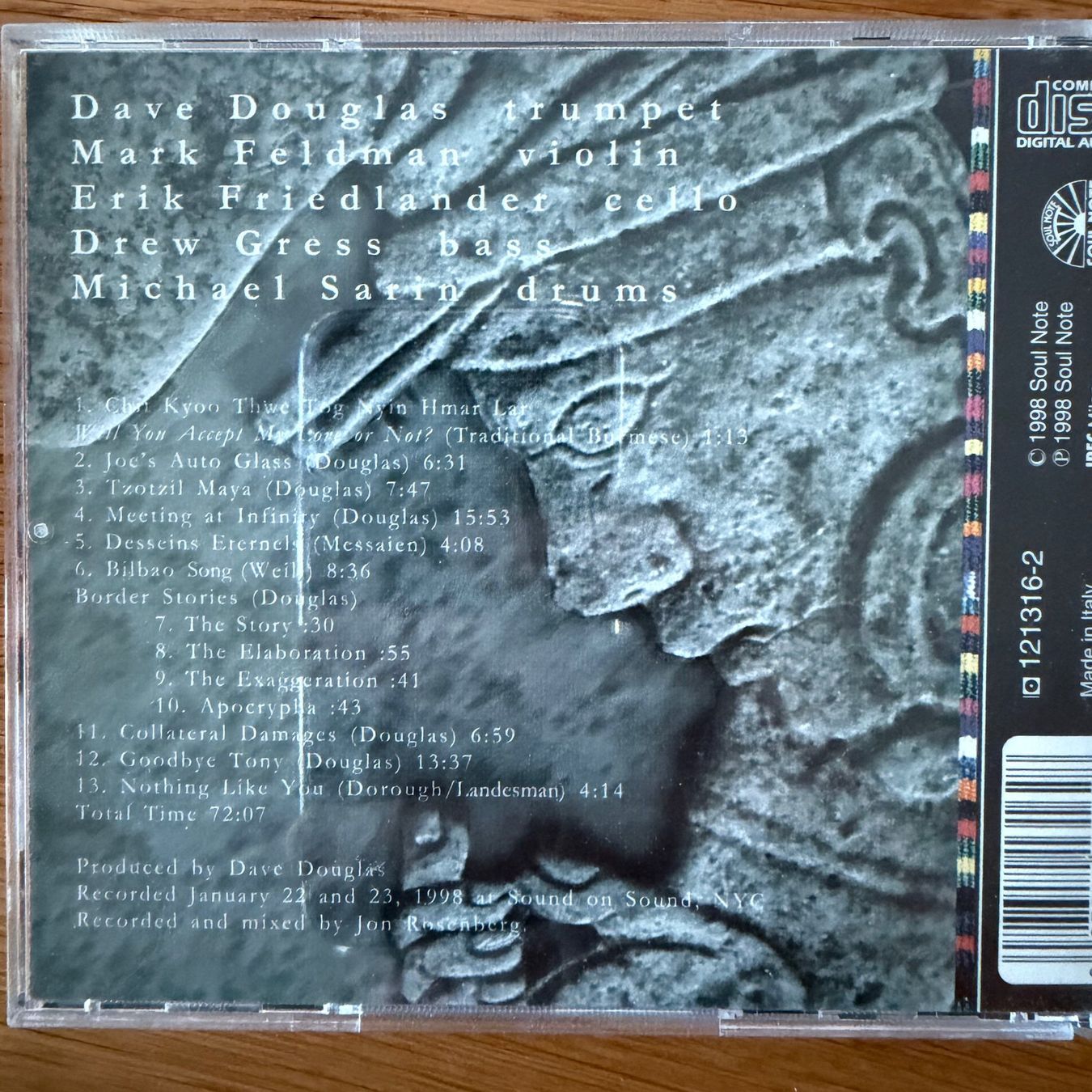 CD: Dave Douglas - Convergence (CD) Soul Note 1998 - Jazz – Usato da Zug venduto da Mirare9 1