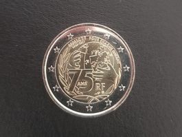 2 EURO Sondermünze Frankreich 2021 - "UNICEF"