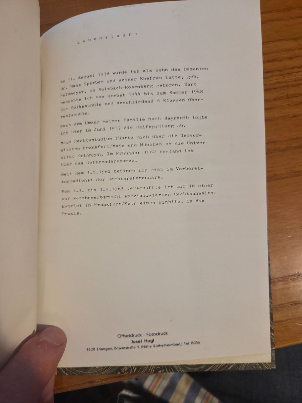 Bücher: Sperber – Abstandstheorie im Warenzeichenrecht 1966 – Gebraucht aus Aldesago von lusuardi 6