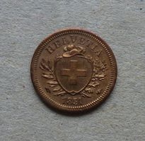 ++ 1 Rappen 1851