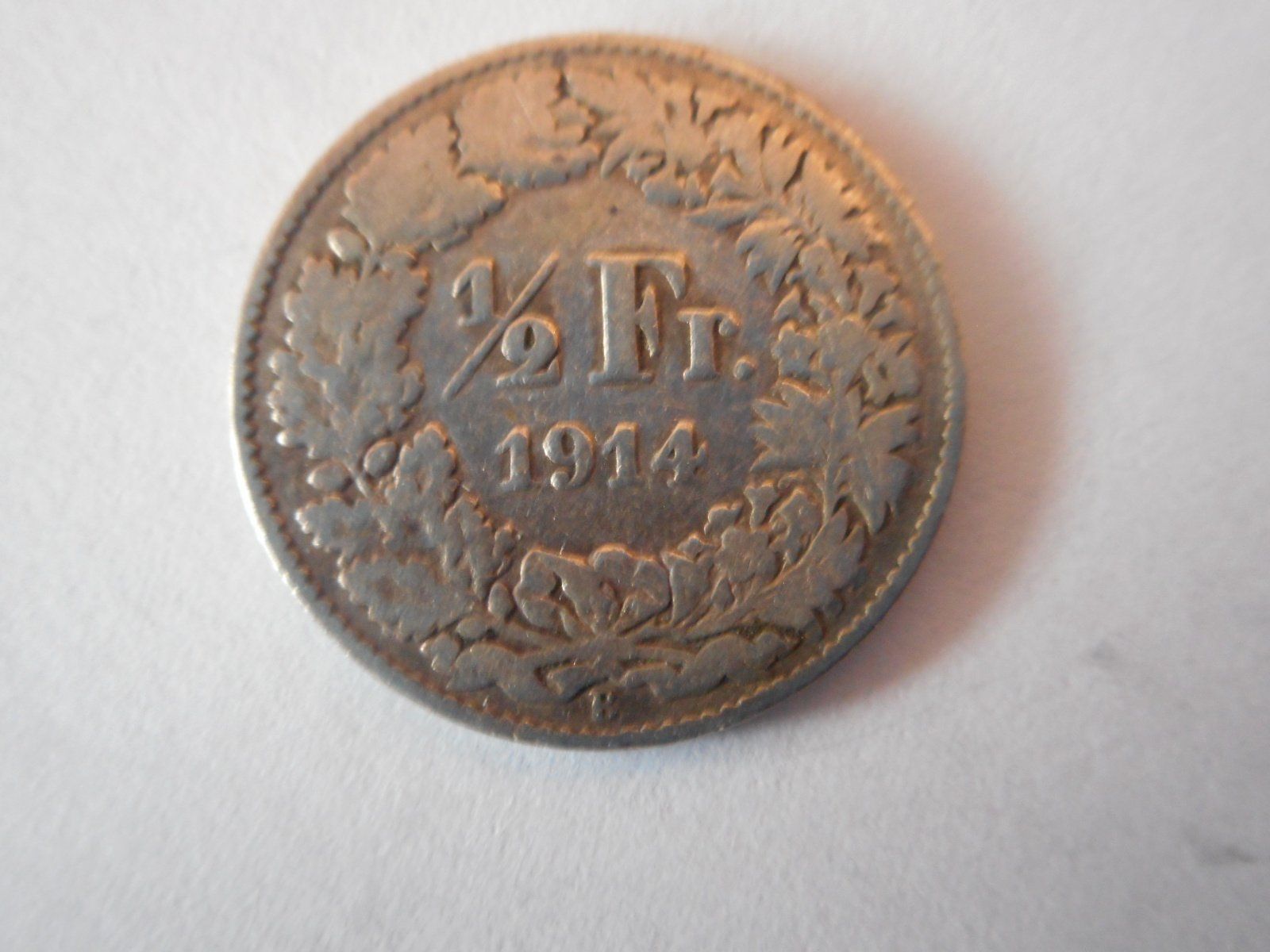 Toutes les monnaies: 50 Rp. 1914 silber – D'occasion à Kriegstetten par pizlad2010