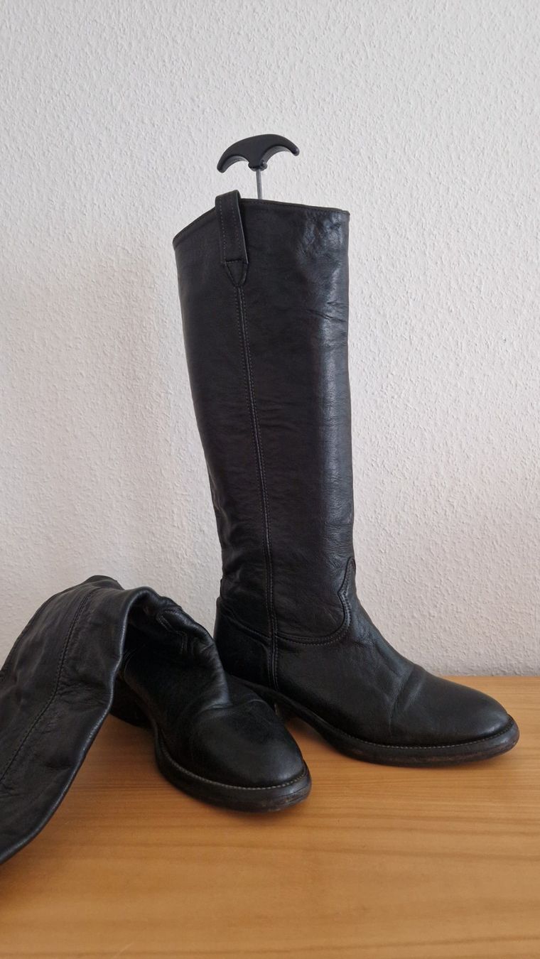 Damenschuhe: Lederstiefel – Gebraucht aus Luzern von kzu_8qsg