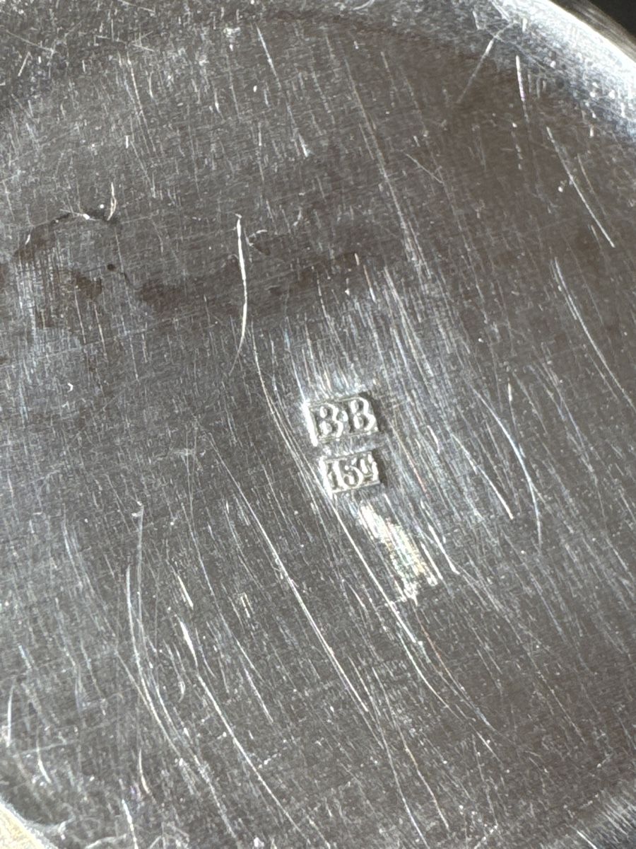 Caraffe: Antike Kaffeekanne aus Silber, gepunzt – Usato da Frauenkappelen venduto da leola1973 4