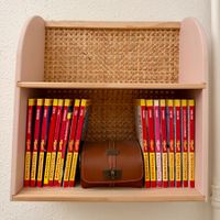 Étagère murale cannage | Rattan wall shelf