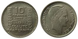10 Franc Frankreich 1948