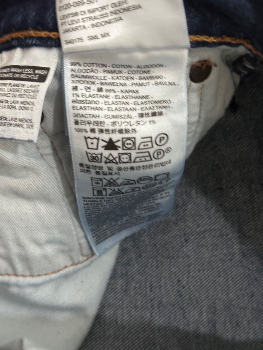 Levi's Jeans: Jeans LEVIS STRAUSS 505 Taille/Grosse W30 L30 – Usato da Bern venduto da BrandVilla 6