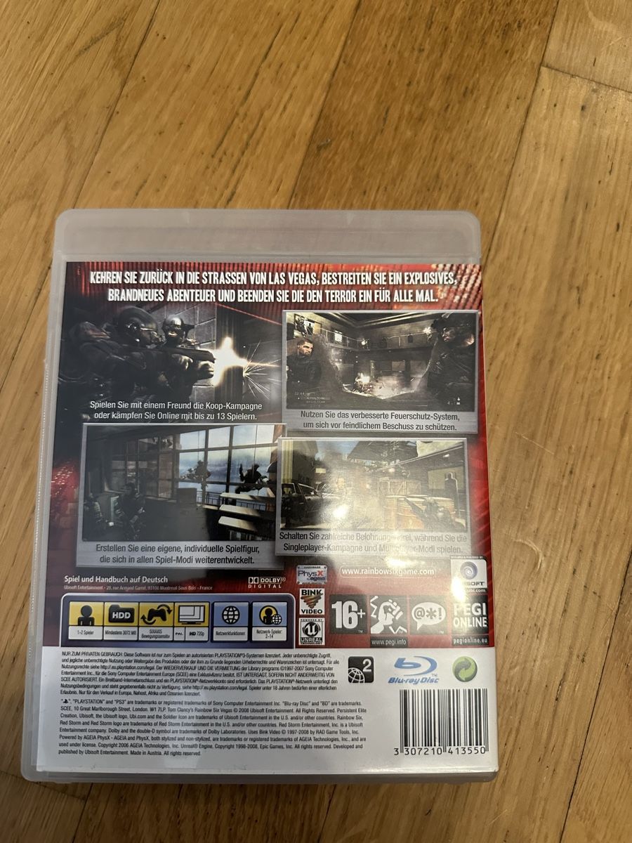 Sony Jeux: Rainbow Six Vegas 2 PS3 – D'occasion à Döttingen par Tiziano85 1