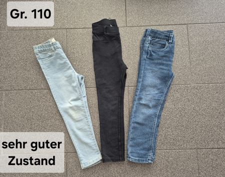 3 Hosen für Mädchen – Gr. 110, sehr guter Zustand 