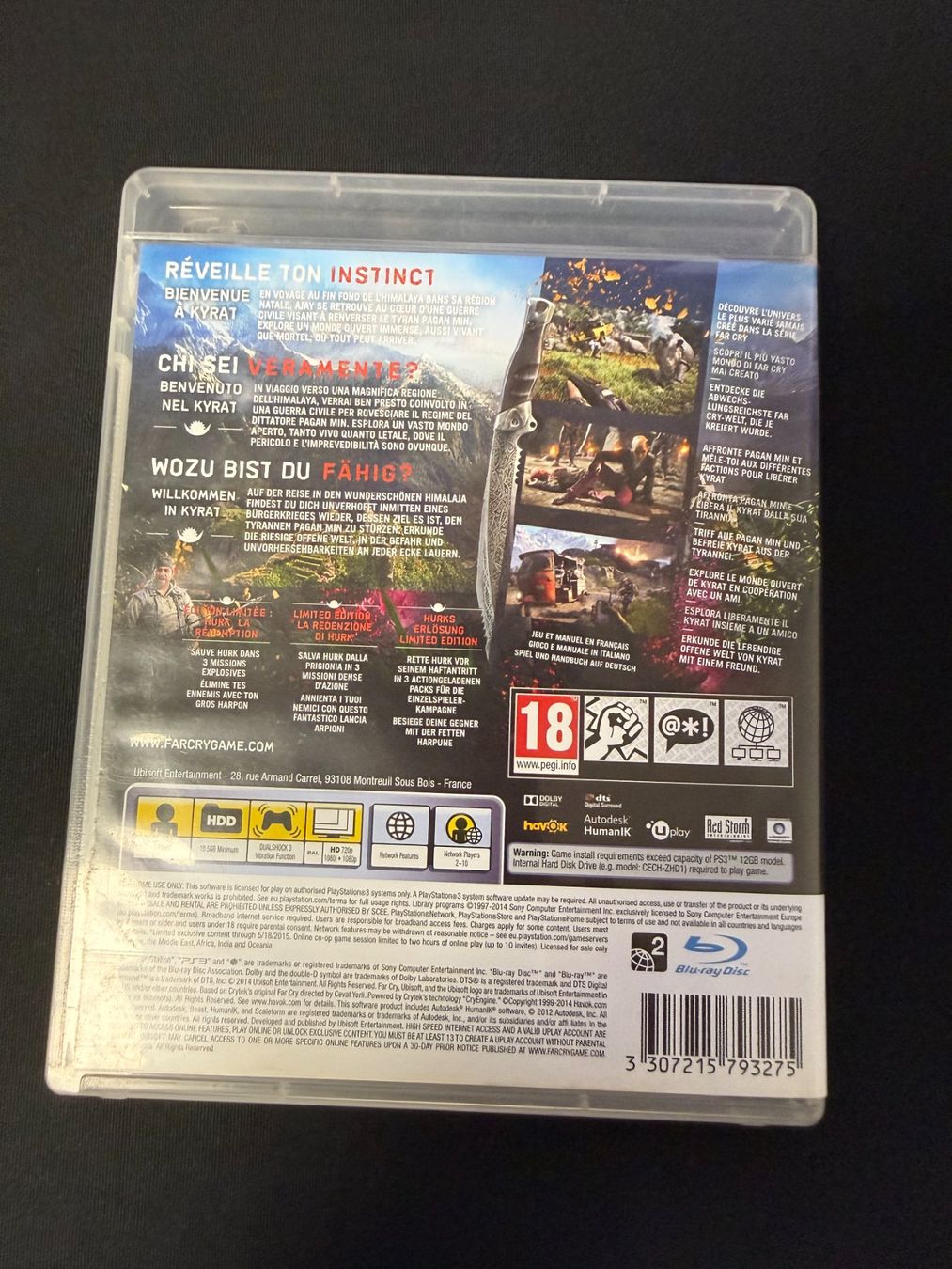 Sony Giochi: Far Cry 4 - Limited Edition - PS3 – Usato da Pont-de-la-Morge venduto da Darfal 2