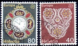 1976 SERIE EUROPAMARKE GESTEMPELT - J250
