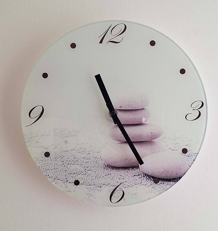 Uhren: Wanduhr "Stones" – Neu (gemäss Beschreibung) aus Niederrohrdorf von Papillon_47