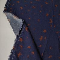 Italienische Baumwolle Stoff leicht 1.85x1.40m Stella e Luna
