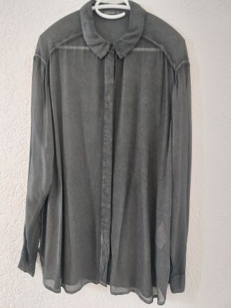 Chemisier gris anthracite Nile M