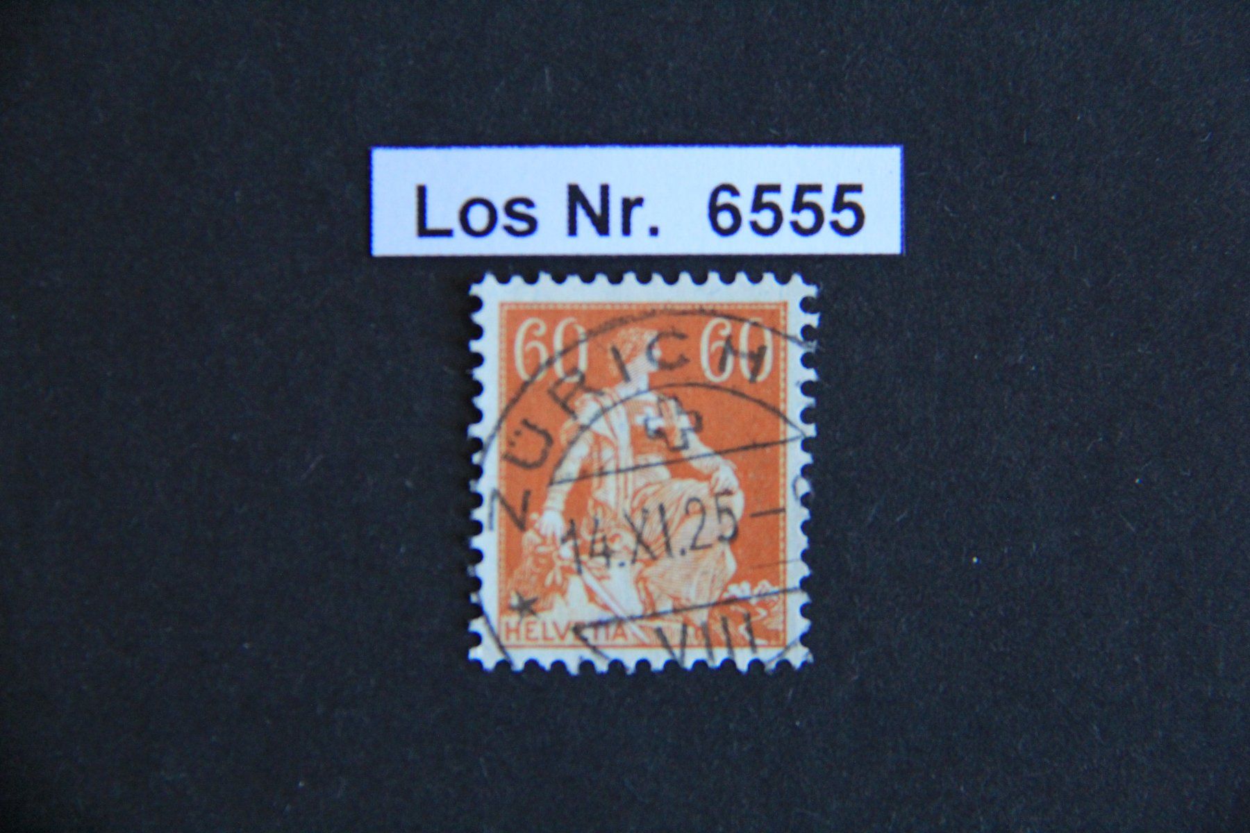 Tutti i francobolli: CH 1918 sauberer Vollstempel                        Los 6555 – Usato da Volken venduto da jukon65