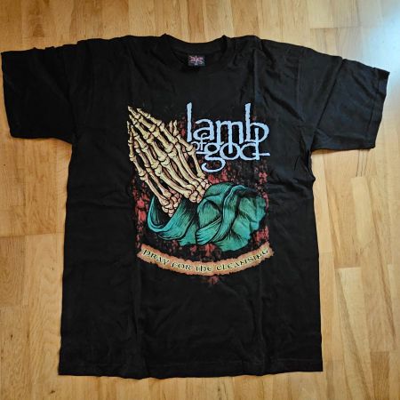 T-Shirt Lamb of God Pray for the Cleansing  Grösse M / L