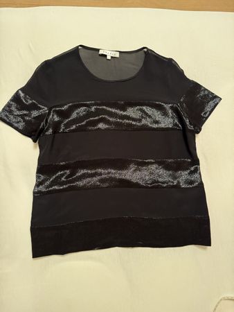 Elegant Sandro Silk Blend Top, Size 1