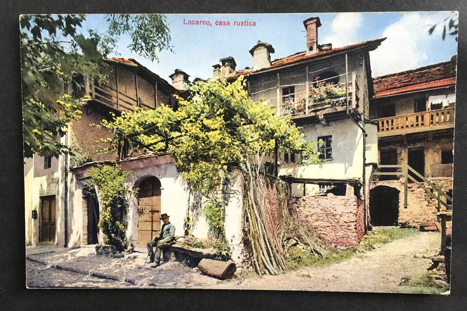 Cartes postales: LOCARNO CASA RUSTICA 1922 – D'occasion à Ostermundigen par Heavenmaus75